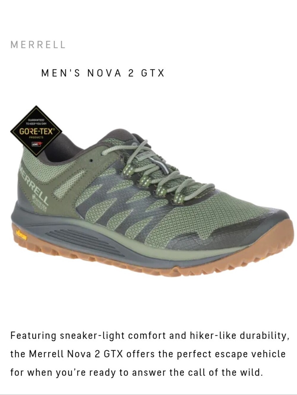 Merrell Nova 2 Waterproof
